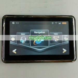 4.3 Inch Car GPS Navigation System MP3 MP4 Bluetooth A/V Input Mapc With 2GB MicroSD