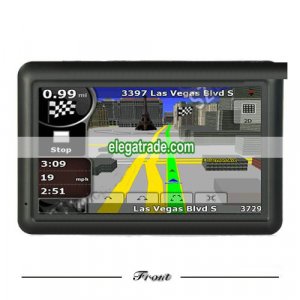 5.0" TFT 400MHZ WinCE 6.0 Core Portable GPS Navigator with 2GB SD Card