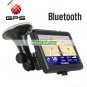5 Inch Portable Touch Screen GPS Navigator - Bluetooth (Black)