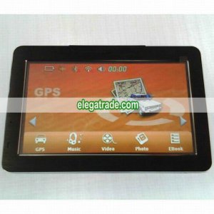 5" Inch Car GPS Navigation System with MP3 MP4 MAP Bluetooth FM Transmitter + 2GB SD Card