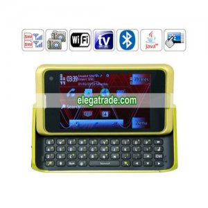 Quad Band Dual Cards Dual Cameras WiFi Color TV Bluetooth Java 3.0 - inch Touch Screen  Phone