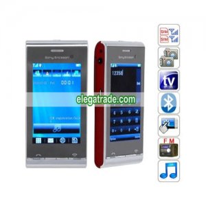Dual Cards Dual Cameras Color TV Bluetooth JAVA 3.0 Inch Touch Screen China Phone
