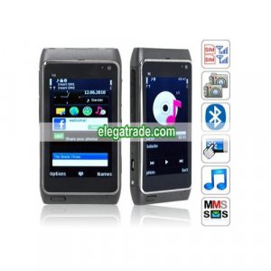N8 Quad Band Dual Cards Dual Cameras Bluetooth 3.2 Inch Touch Screen  Phone