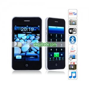 4GS Quad Band Single Card Camera WIFI Bluetooth JAVA Compass 3.6-inch Touch Screen  Phone
