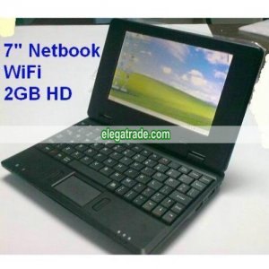 Netbook - 7-inch TFT LCD Laptop, UMPC - WiFi - 2GB Hard Disk - Windows CE 6.0