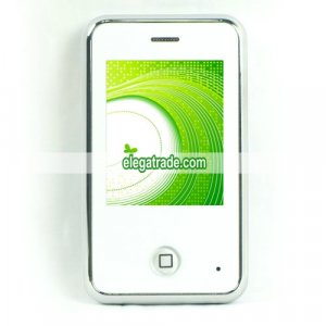 Seloo AK09 Mini QuadBand Touch Screen Phone with DualStandby Bluetooth - White