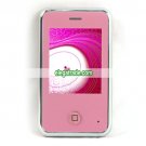 Seloo AK09 Mini QuadBand Touch Screen Phone with DualStandby Bluetooth - Pink