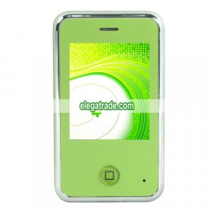 Seloo AK09 Mini QuadBand Touch Screen Phone with DualStandby Bluetooth - Green