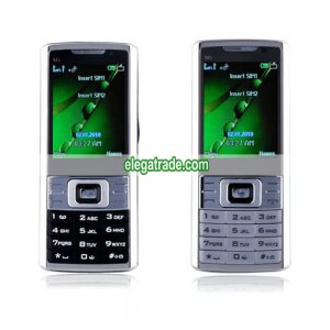 M3 Dual Card Quad Band Bluetooth Dual Camera Torch Metal Cell Phone