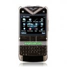 VE01 WIFI Dual Card Quad Band Luxury Metal Cell Phone Black