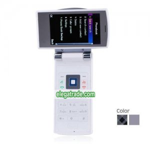 Jingguan628 Dual Card Bluetooth Folding and Rotating Screen Cell Phone