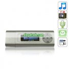 USB Interface Color Screen MP3 Player with FM and 2GB Memory - Silver