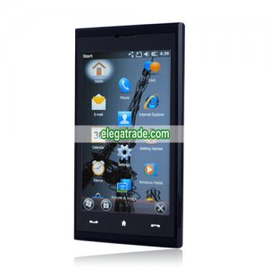 MAX 4G GPS Windows Mobile 6.5 Quad Band WIFI Bluetooth FM 3.8 Inch Touch Screen Cell Phone