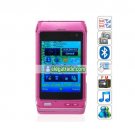Mini N8 Quad Band Dual Cards Dual Cameras Bluetooth Touch Screen China Phone - Rose