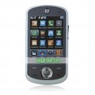 H6338 Dual Card Dual Band Metal Cover Flat Touch Screen Bar Cell Phone Black