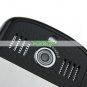 H6338 Dual Card Dual Band Metal Cover Flat Touch Screen Bar Cell Phone Black