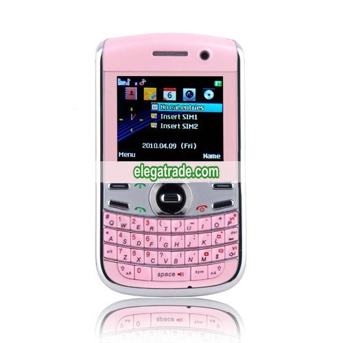 TV9700 Quad Band Dual Card JAVA Bluetooth TV QWERTY Keypad Cell Phone