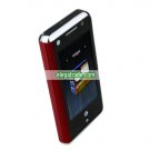 M720 Dual Card Quad Band Dual Camera Flat Touch Srceen Cell Phone Black and Red
