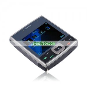 X89+ Dual Card Quad Band Dual Camera Flashlight TV JAVA QWERTY Keypad Metal Cover Cell Phone