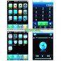 KA08++ Quad Band Dual Cards Dual Standby Dual Cameras Color TV Bluetooth Java China Phone - Black
