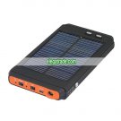 11,000 mAh Solar Powered Rechargeable Power Source Perfect for Outdoor Use