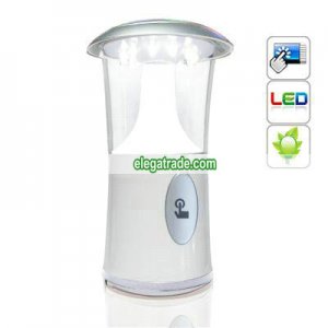 Touch Control LED Energy-saving Lamp - Silver