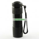 LED Flashlight - 100,000 Hours Lifespan - 9 LED Bulbs - Anodized Aluminum Body Finished