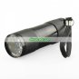 LED Flashlight - 100,000 Hours Lifespan - 9 LED Bulbs - Anodized Aluminum Body Finished