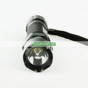 3W Bright LED Aluminum Flashlight - Portable - Dust Proof