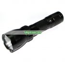 3W Bright LED Aluminum Flashlight - Portable - Dust Proof