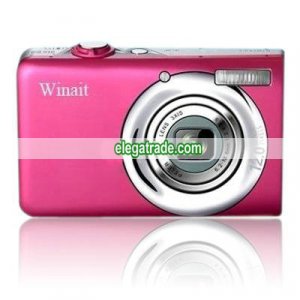 Winait's DC-E10 2.4 Inch 12MP Color TFT LCD with 8X Digital Zoom Digital Camera - Pink