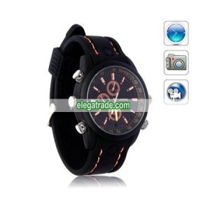 Multifunctional HD DVR Waterproof Watch With Video Recording and Photo-Taking Camera