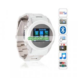 MQ266 Quad Band Single Card Bluetooth Camera Touch Screen Watch China Phone