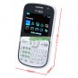F1 Quad Band Dual Cards Dual Standby Dual Cameras Color TV Bluetooth Java White