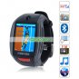 F6 Quad Band Single Card Single Standby Camera Bluetooth 1.8-inch Touch Screen Watch Phone - Gray