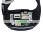 F6 Quad Band Single Card Single Standby Camera Bluetooth 1.8-inch Touch Screen Watch Phone - Gray
