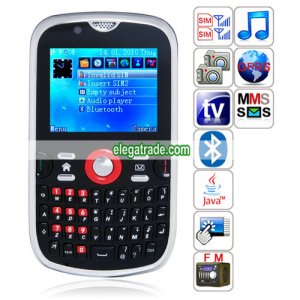 F3220 Quad Band Dual Cards Dual Standby Dual Cameras Color TV Bluetooth Java  Phone