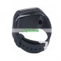 V6 Quad Band Single Card 2.0 MP Camera Bluetooth 1.33-inch Touch Screen Watch Phone - Black