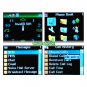 V6 Quad Band Single Card 2.0 MP Camera Bluetooth 1.33-inch Touch Screen Watch Phone - Black