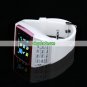 V6 Quad Band Single Card 2.0 MP Camera Bluetooth 1.33-inch Touch Screen Watch Phone - White