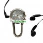 Carabiner 1.3M Pixel Camera DVR Watches with MP3 Player - Silver / 4GB