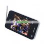 X90 Quad Band Dual Cards Dual Standby Dual Cameras Color TV Bluetooth  HiPhone - Black