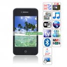 HiPhone H6 Quad Band Dual Cards Dual Standby Dual Cameras WIFI Color TV Bluetooth Java Phone - Black