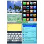 HiPhone H6 Quad Band Dual Cards Dual Standby Dual Cameras WIFI Color TV Bluetooth Java Phone - Black
