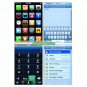 HiPhone H6 Quad Band Dual Cards Dual Standby Dual Cameras WIFI Color TV Bluetooth Java Phone - White