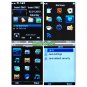 P780 Quad Band Cards Standby Cameras Analog TV Bluetooth WIFI Projector WAP Java  Phone - Black