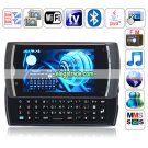 U8 Quad Band Dual Cards Dual Standby Dual Cameras WIFI Color TV Bluetooth JAVA  Phone-Black