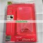 Dacom DK001 Hard Plastic Back Case + Screen Protector + Stand For Apple iPhone 4 4G