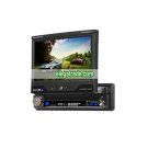 7” Indash Touch Screen Digital LCD 1 din Car DVD Player