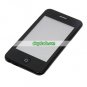 Quad Band Single Card Dual Cameras WIFI Bluetooth 3.5-inch Touch Screen Phone - Black